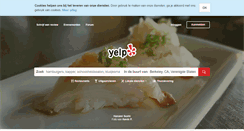 Desktop Screenshot of nl.yelp.be