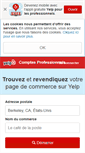 Mobile Screenshot of biz.yelp.fr