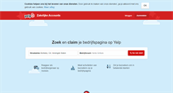 Desktop Screenshot of nl.biz.yelp.be