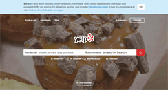 Desktop Screenshot of fr.yelp.ch